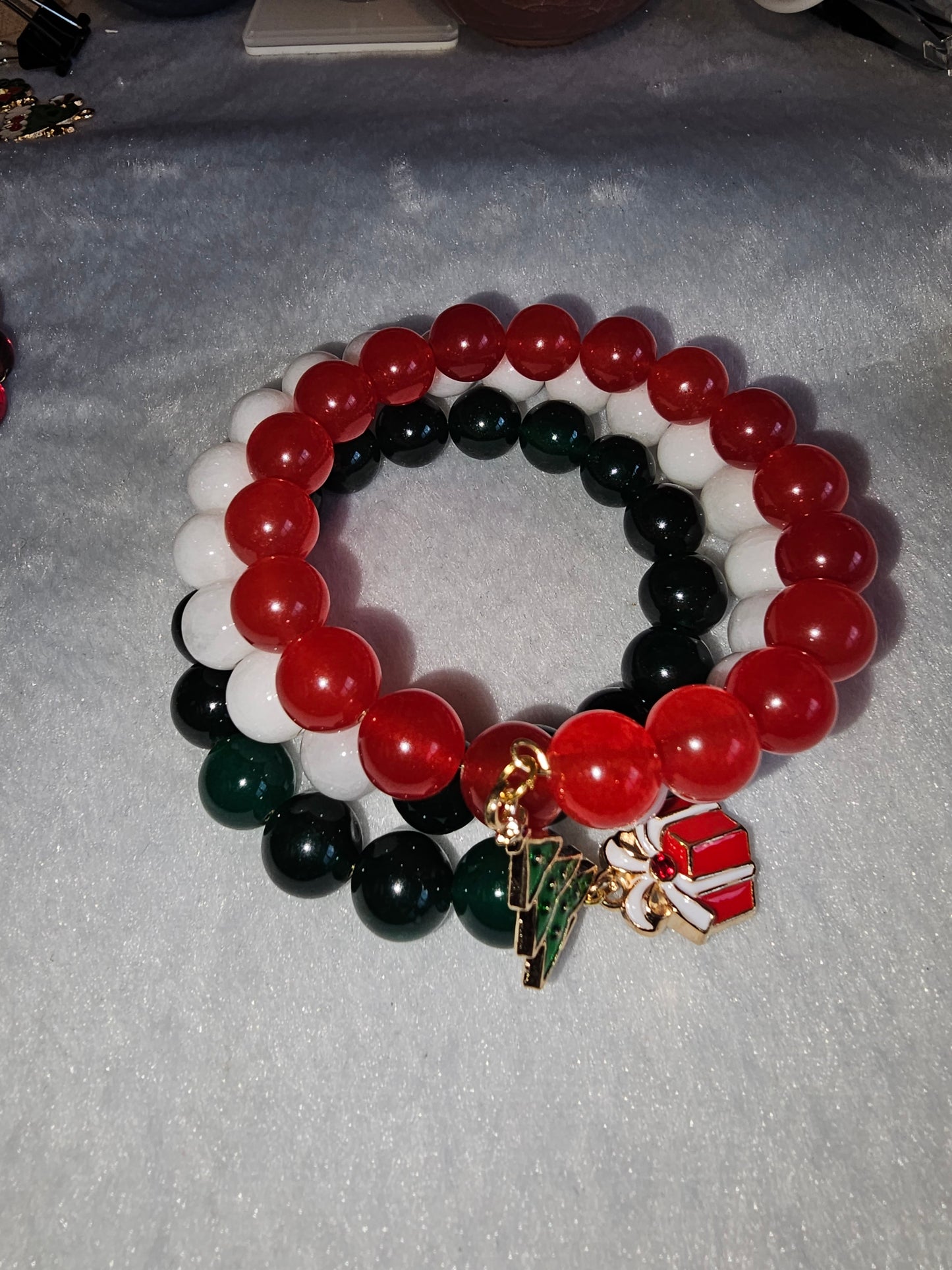 Holiday Themed Bracelet - Various Style and Surprise Charm Choice