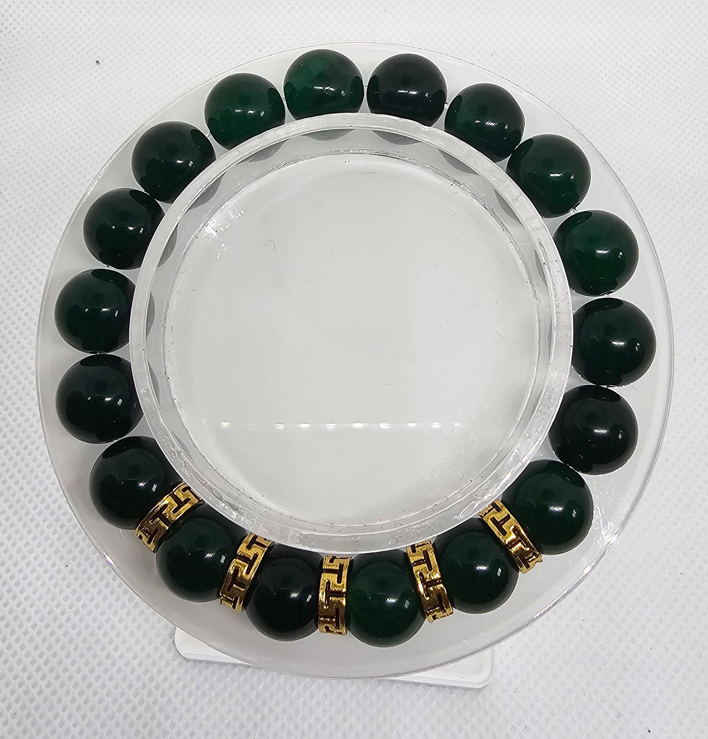 March Special - Green Pre-Made Crystal Bracelets
