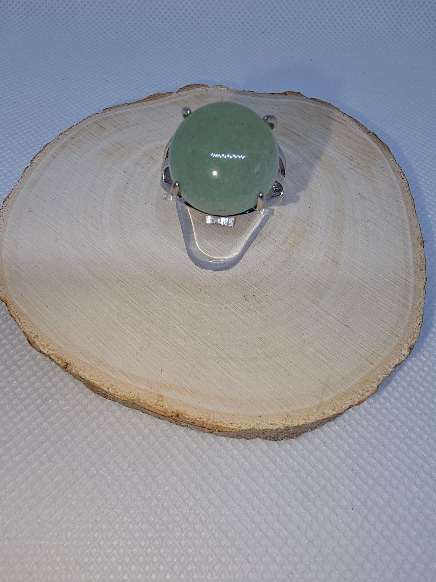 Crystal Statement Rings with Adjustable Copper Band
