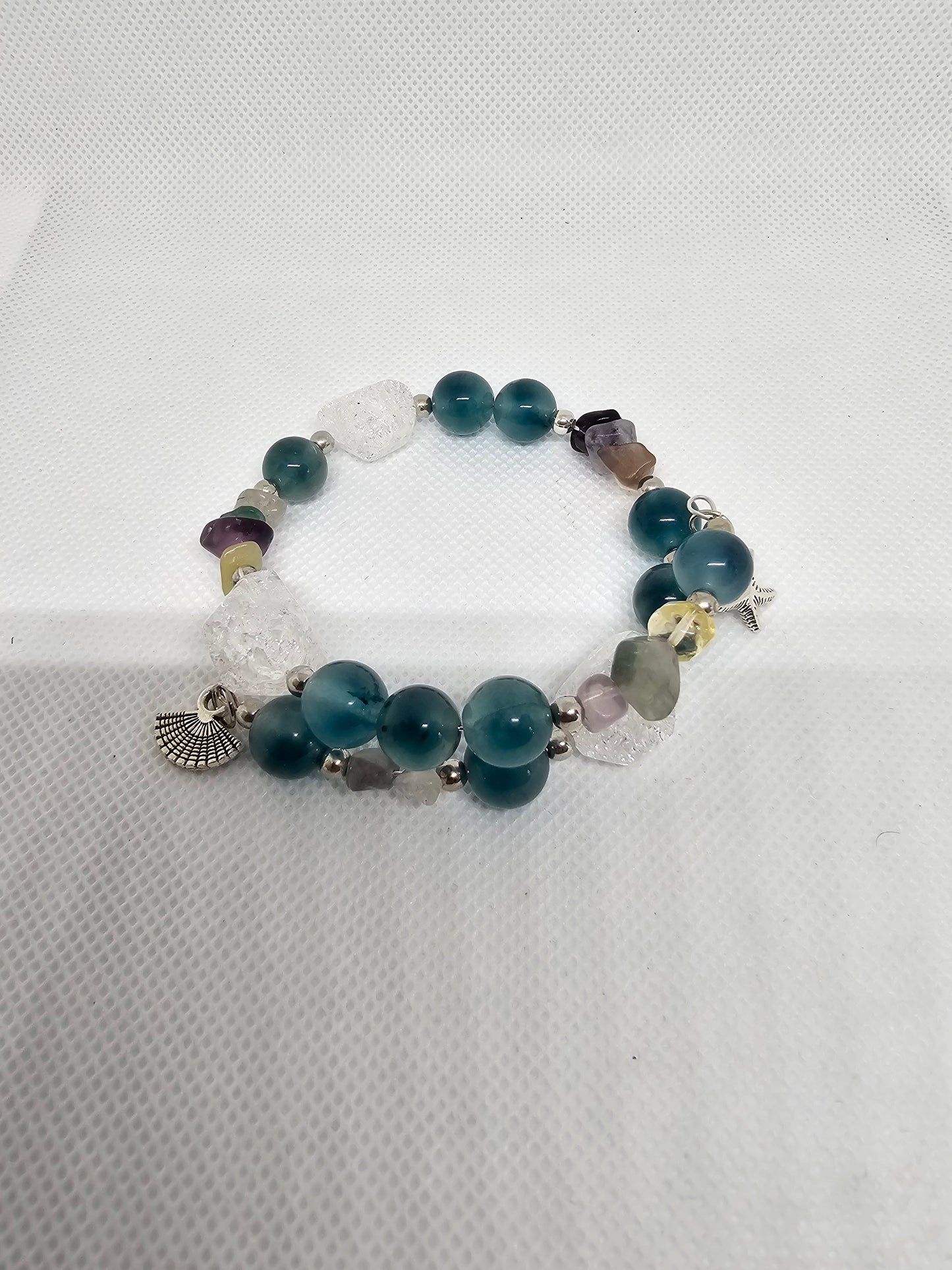Crystal Bracelet - Wire Stack