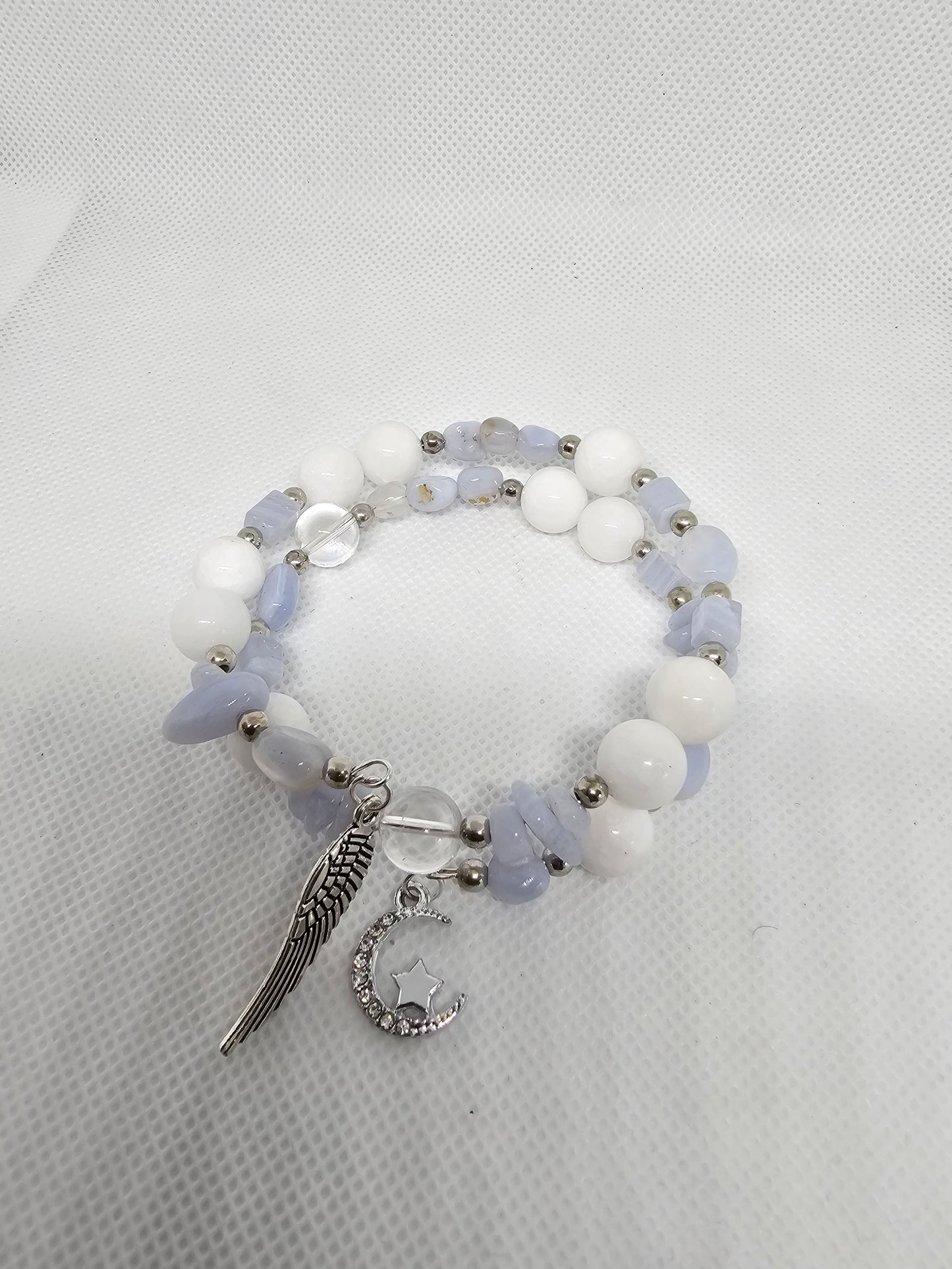 Crystal Bracelet - Wire Stack