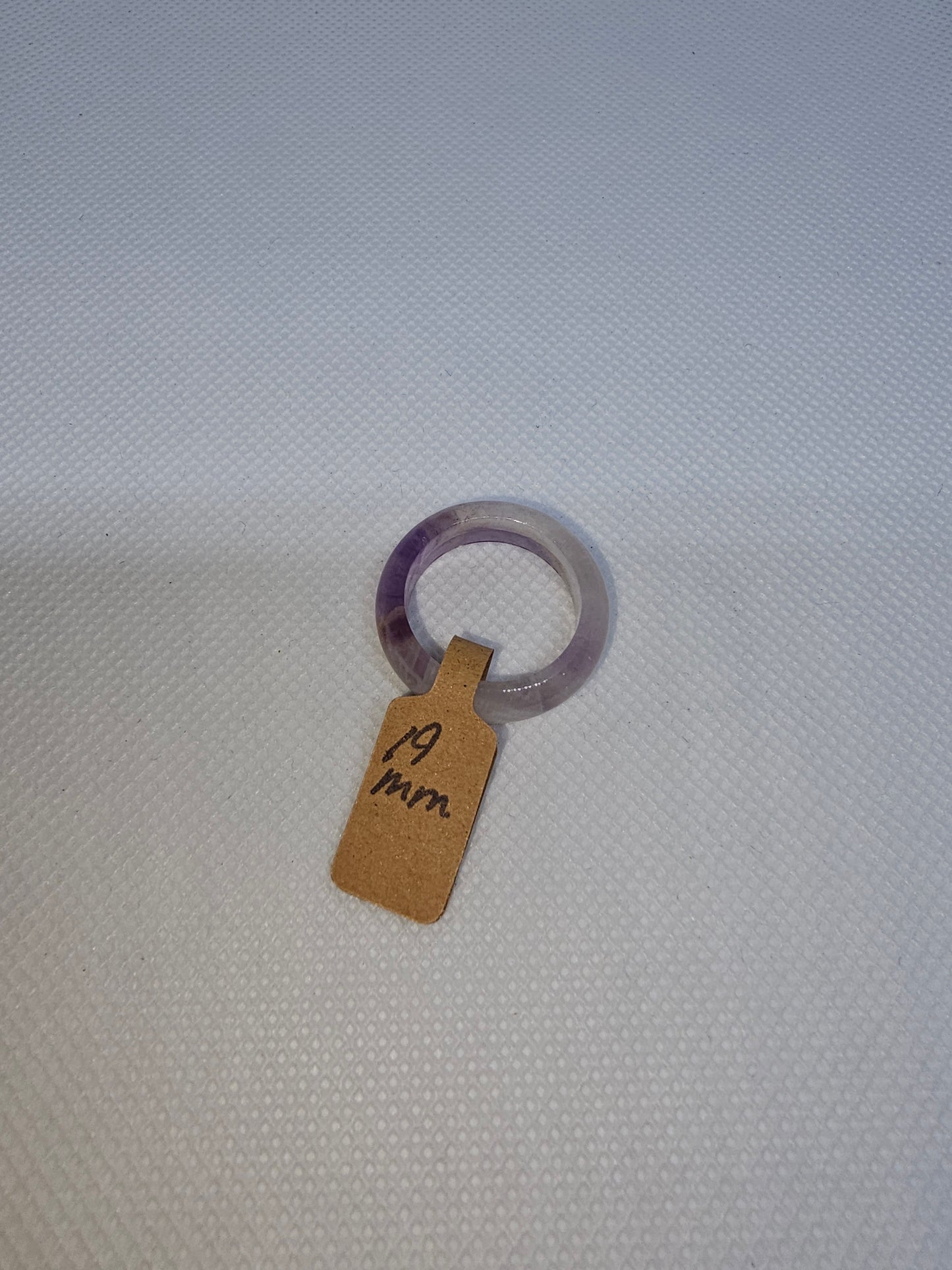 Natural Crystal Band Ring