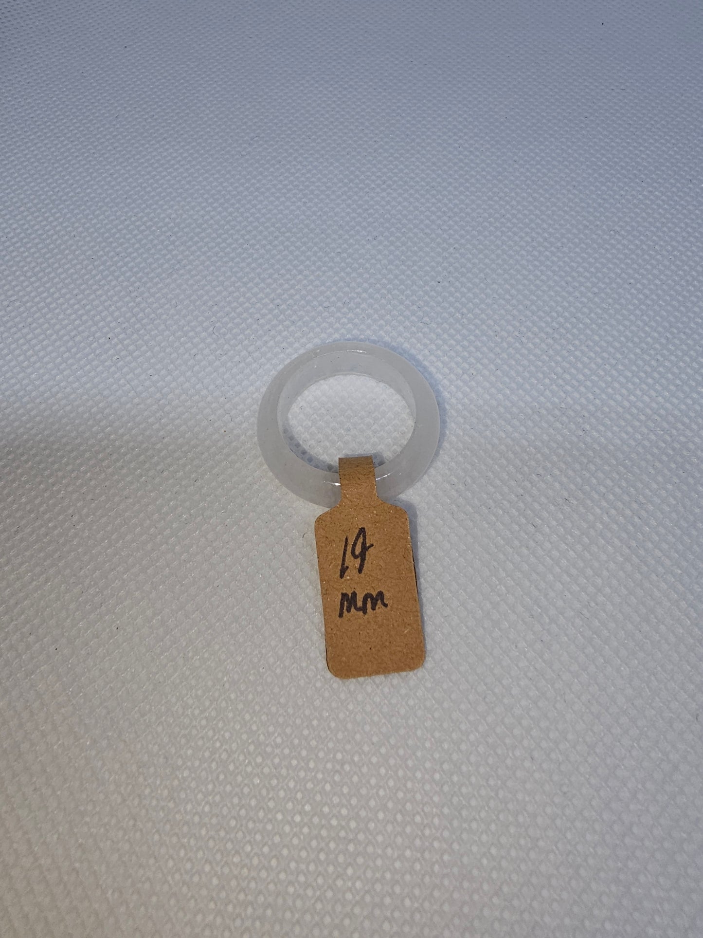 Natural Crystal Band Ring