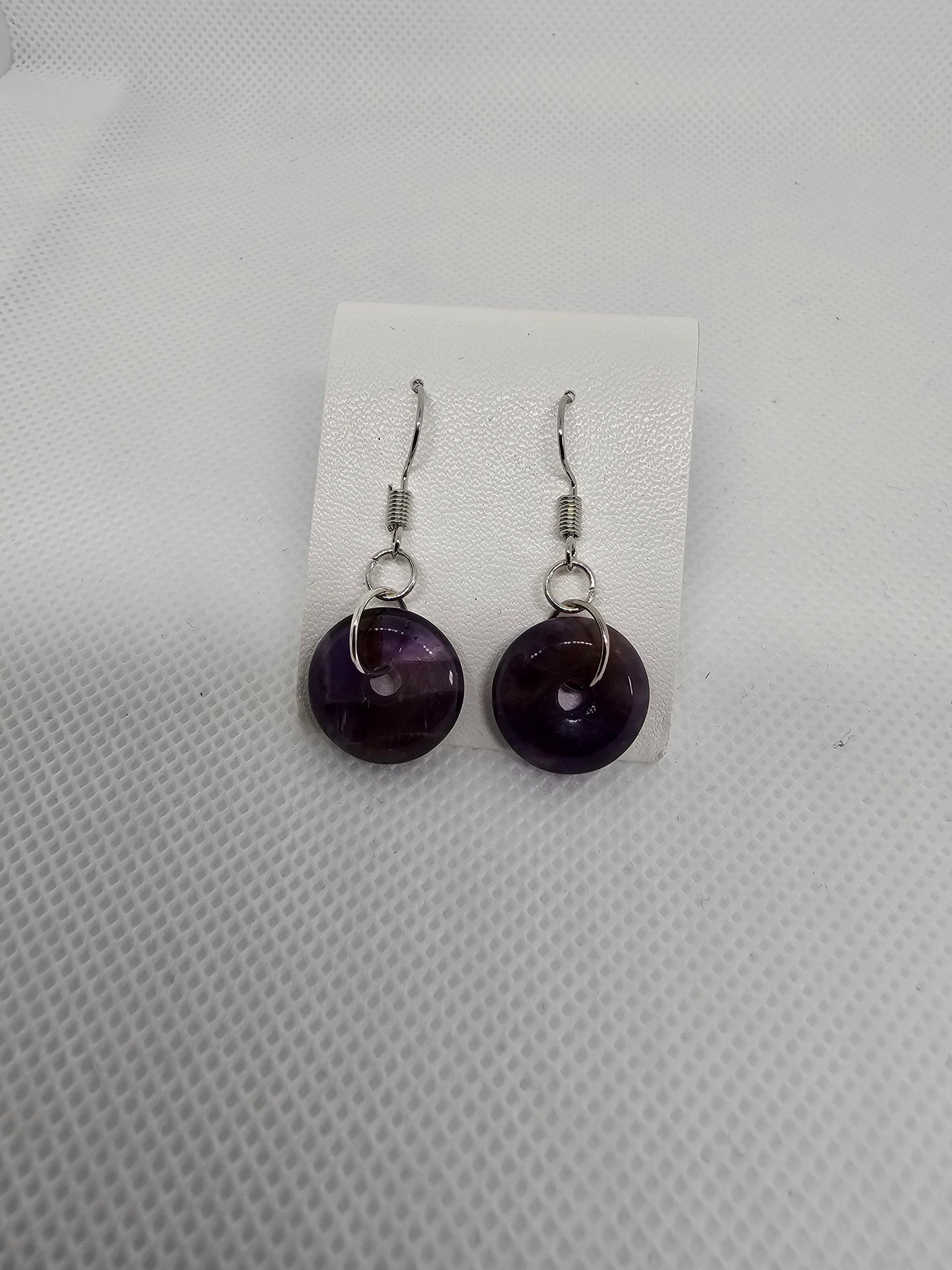 Crystal Donut Earrings