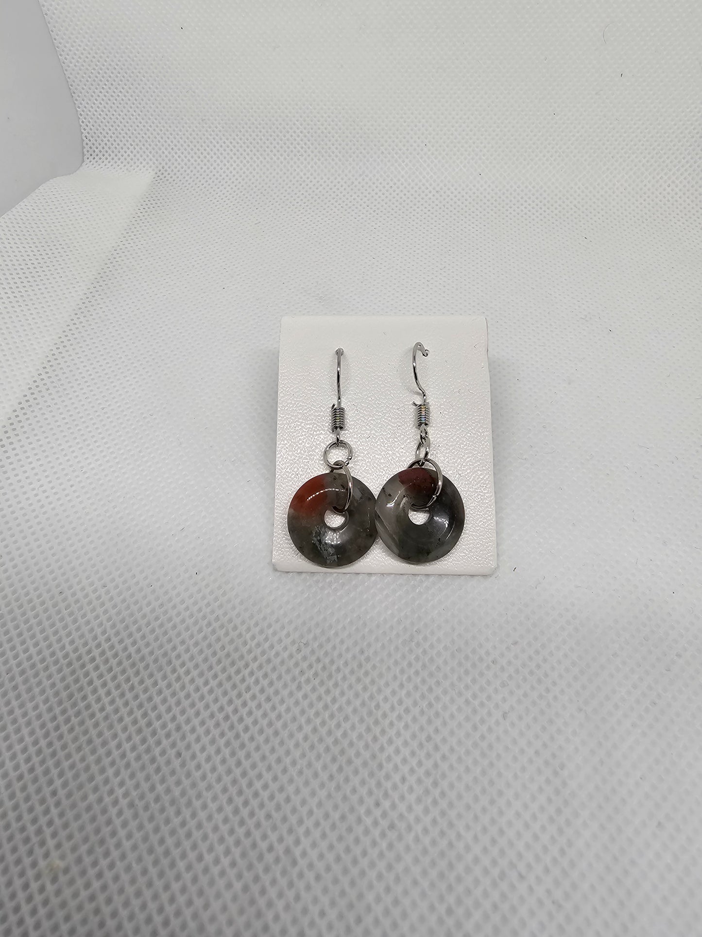 Crystal Donut Earrings