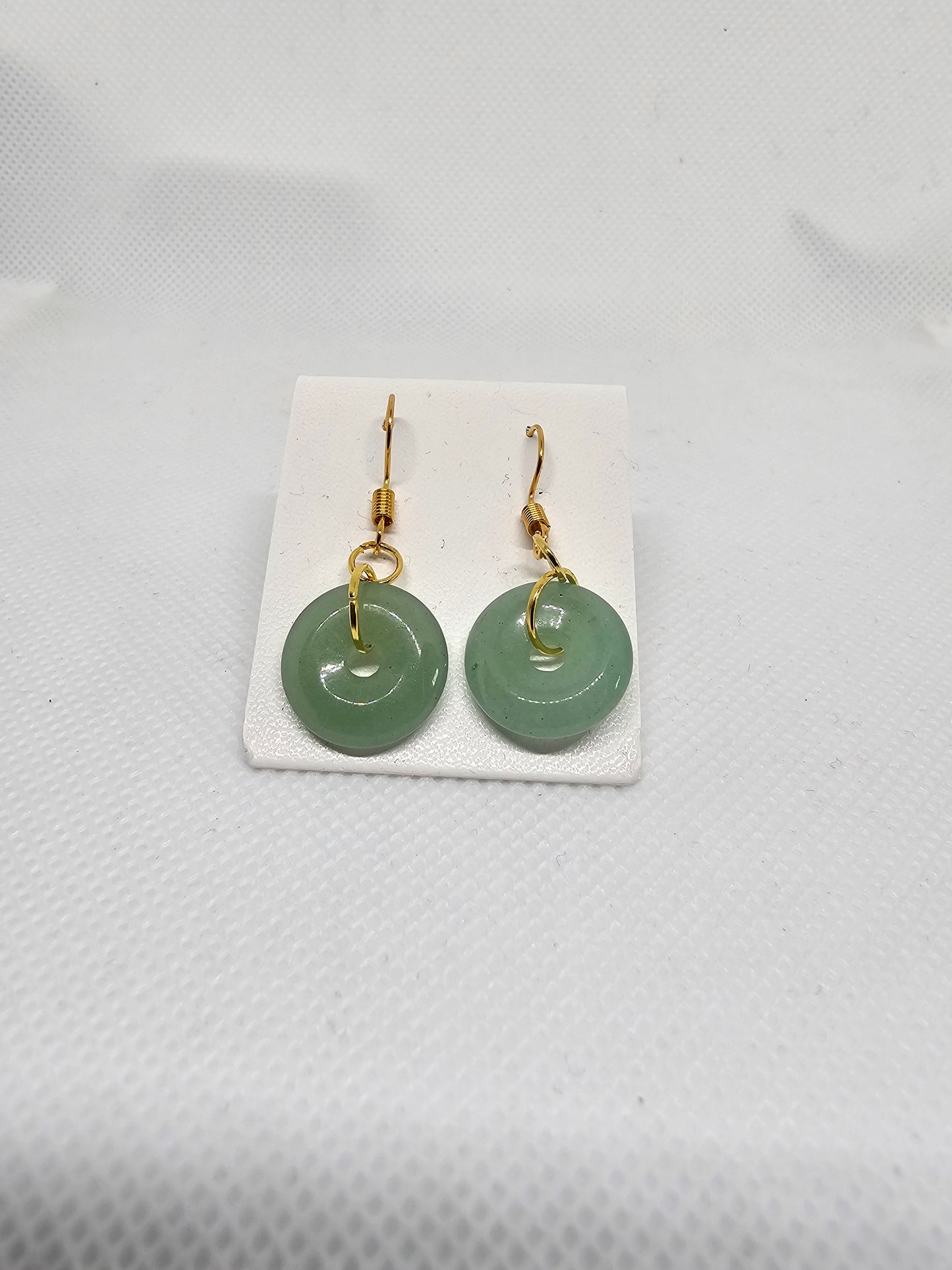 Crystal Donut Earrings