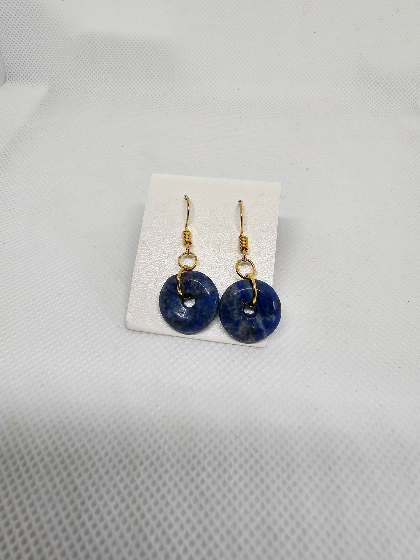 Crystal Donut Earrings