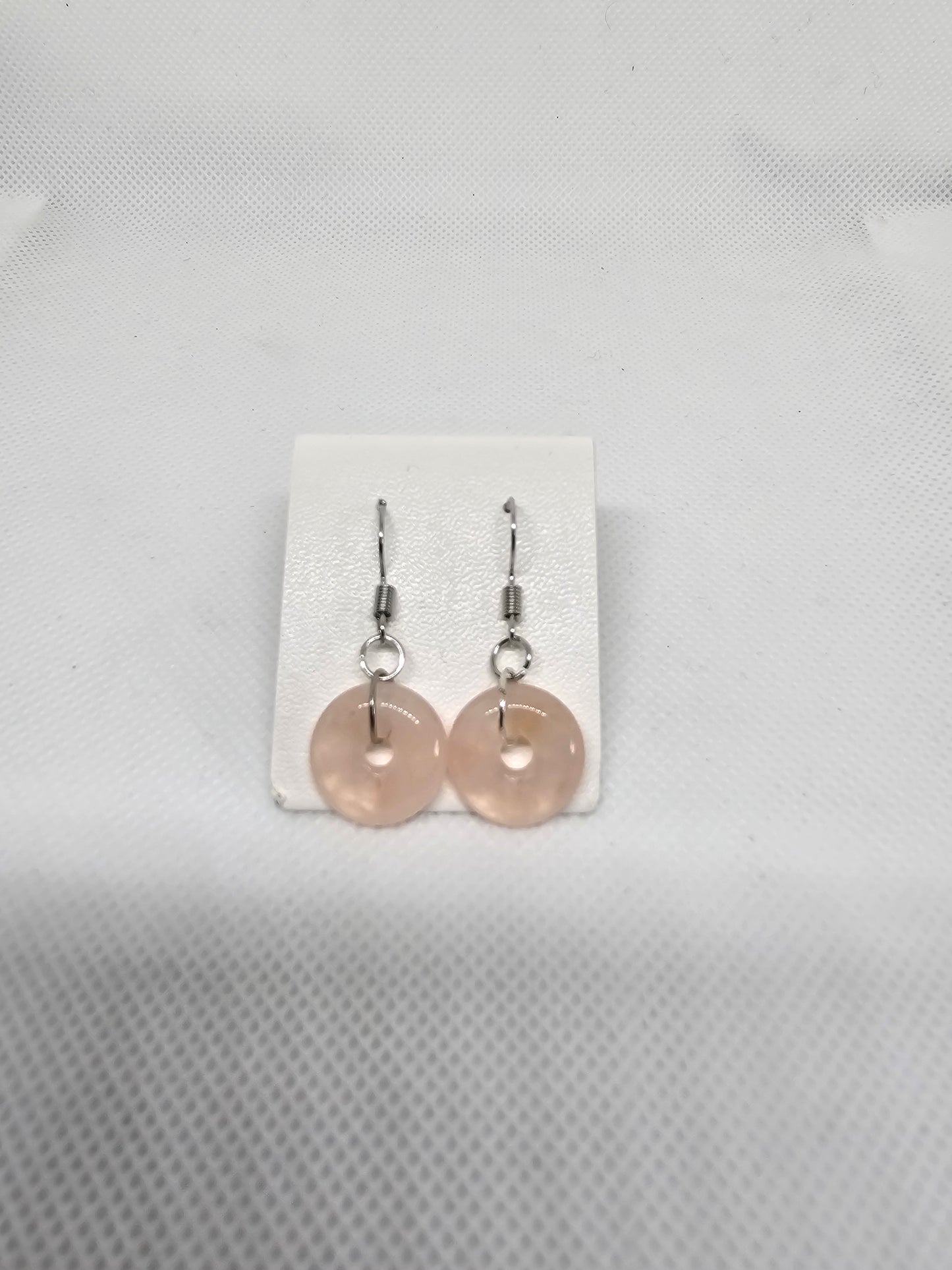 Crystal Donut Earrings