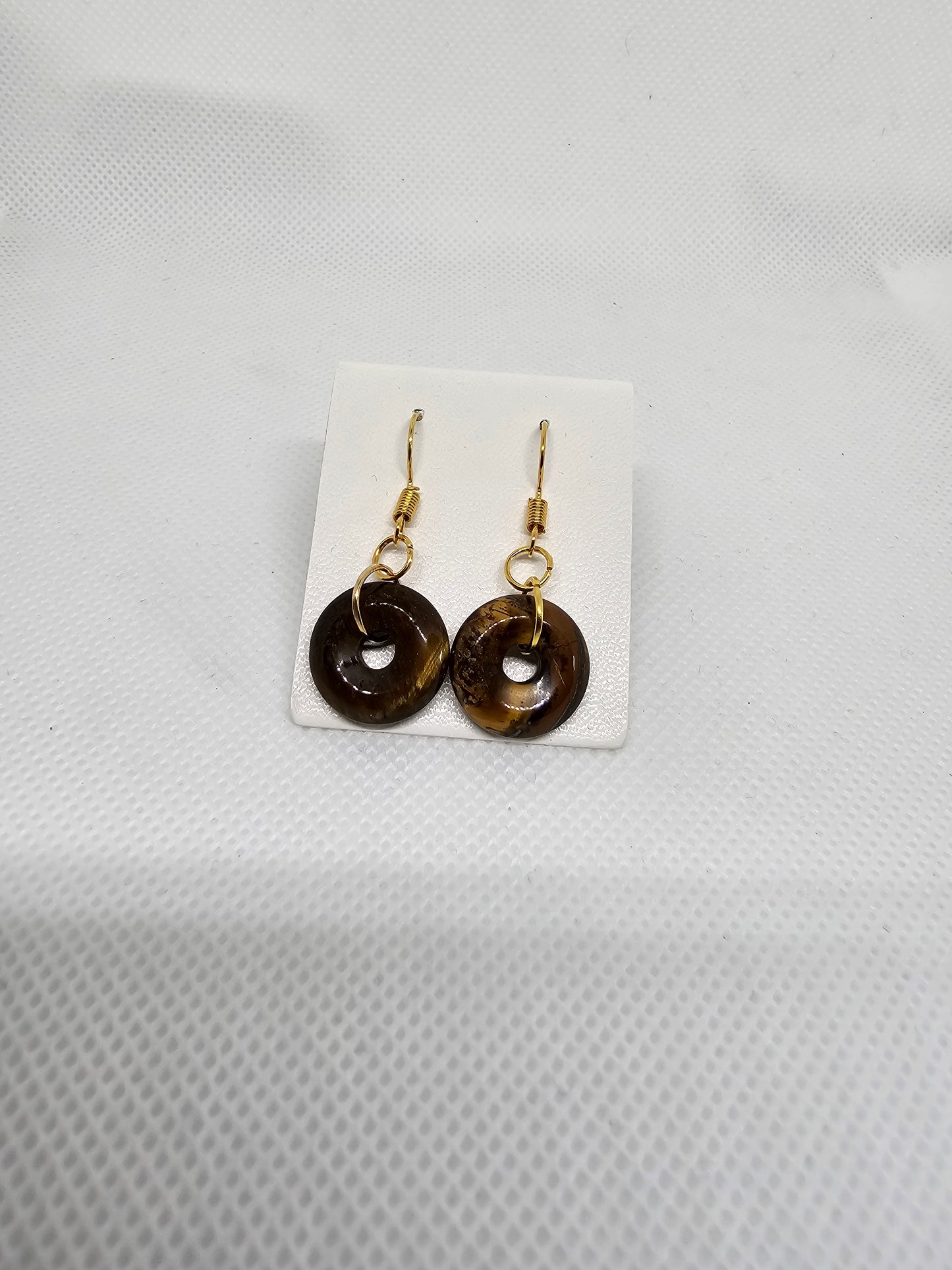 Crystal Donut Earrings