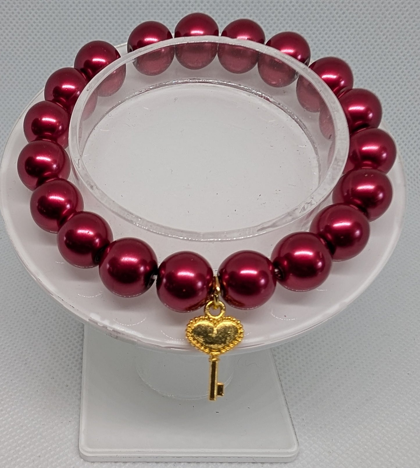 Valentine Bracelet 1 piece 2025 Glass Beads