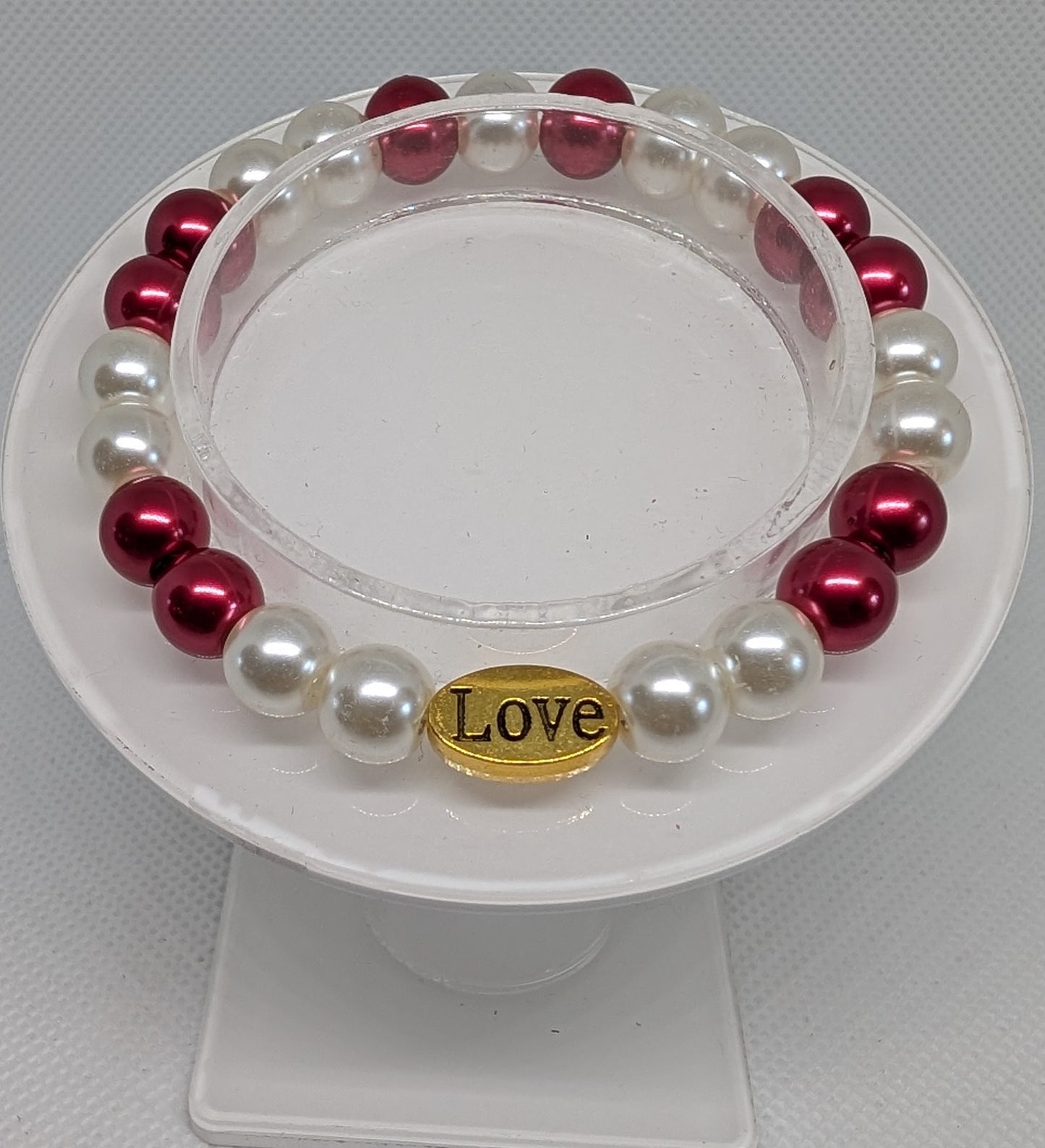 Valentine Bracelet 1 piece 2025 Glass Beads