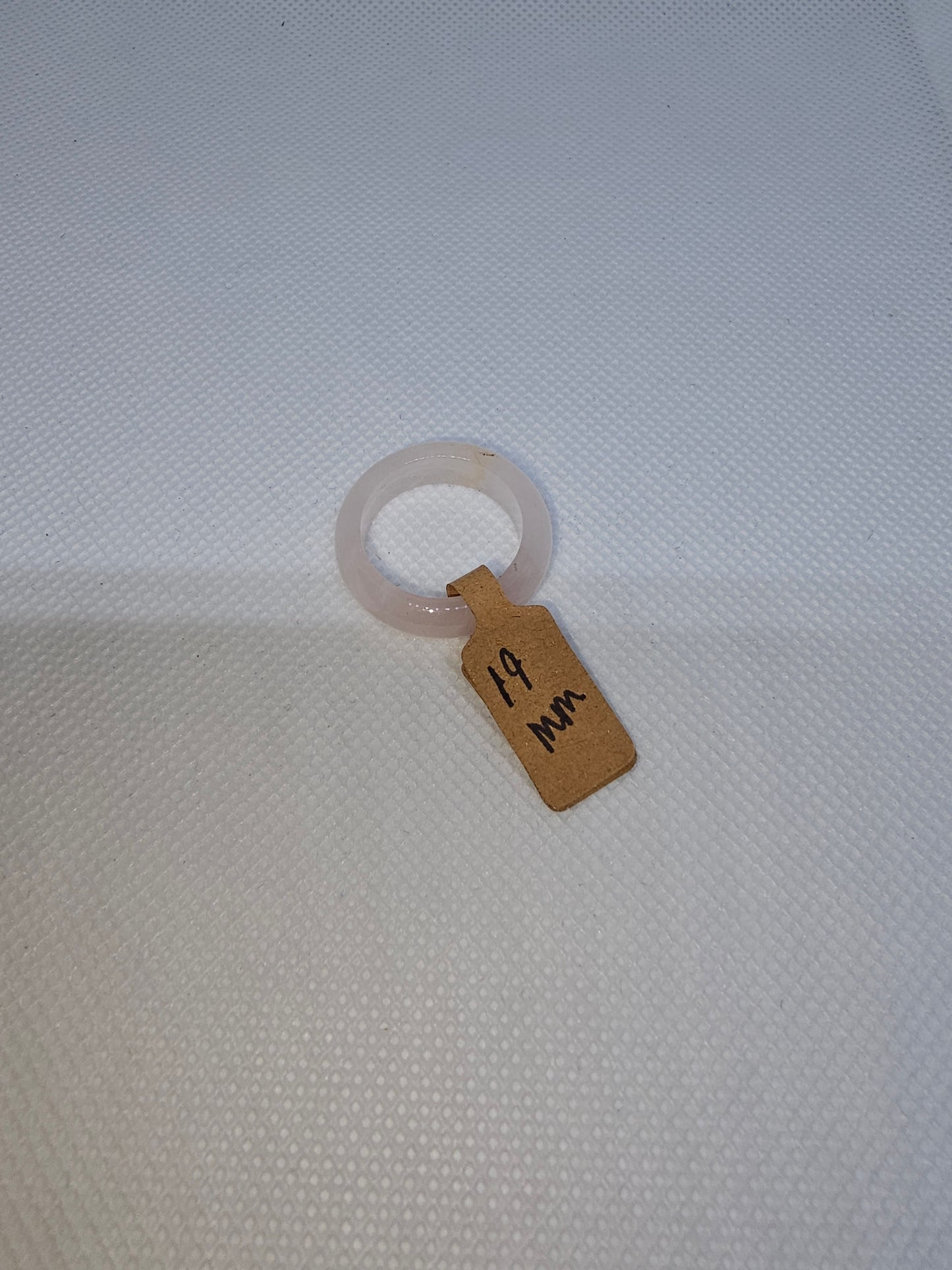 Natural Crystal Band Ring