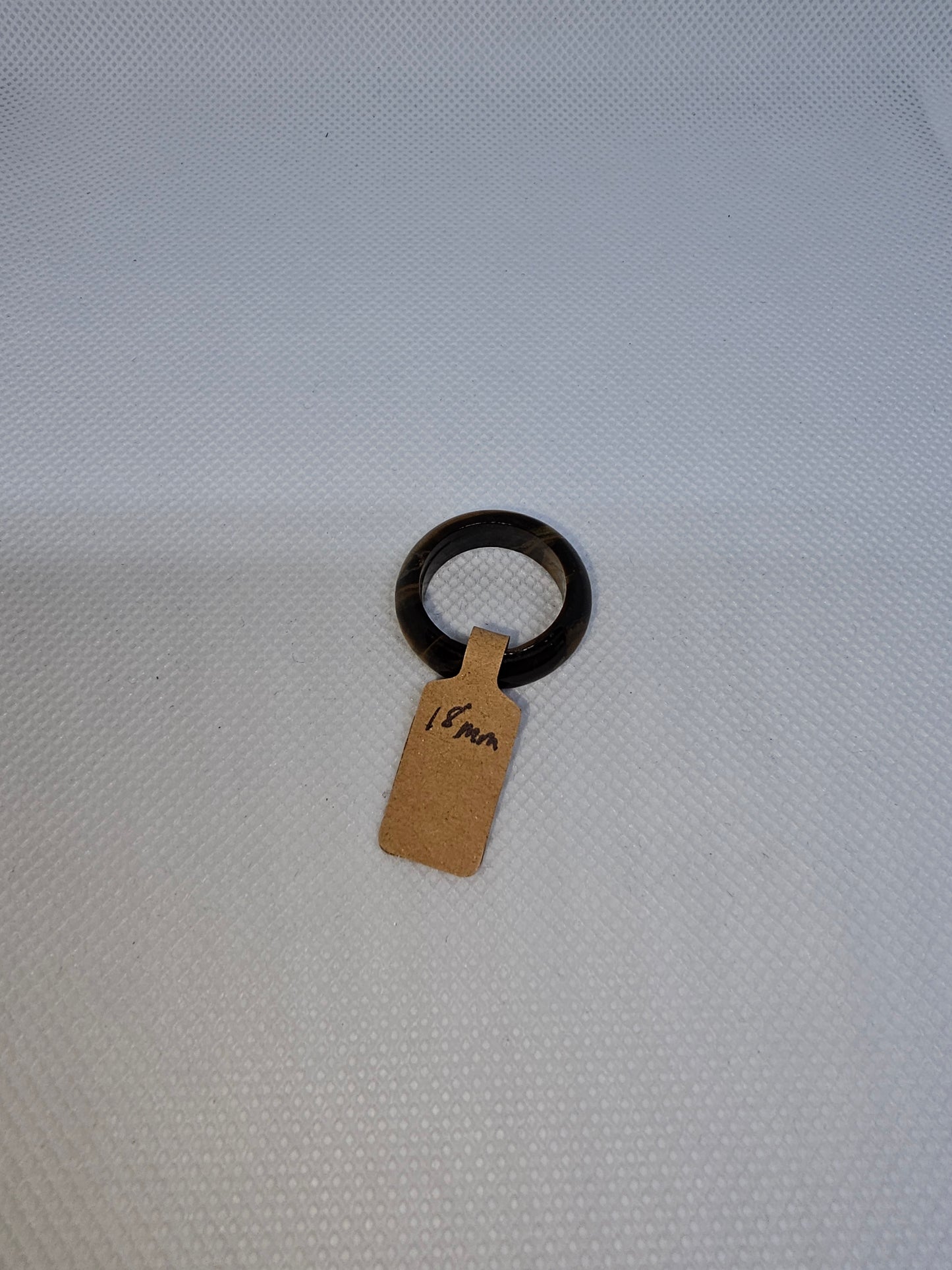 Natural Crystal Band Ring