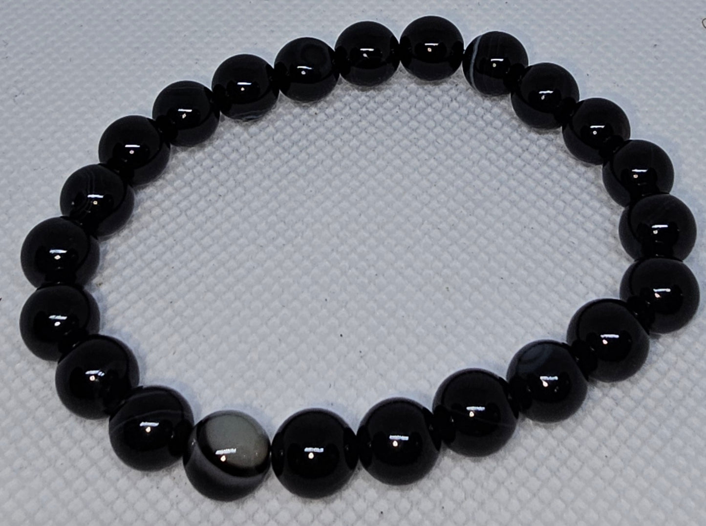 8 mm Crystal Bracelet-Color Enhanced 1 pc
