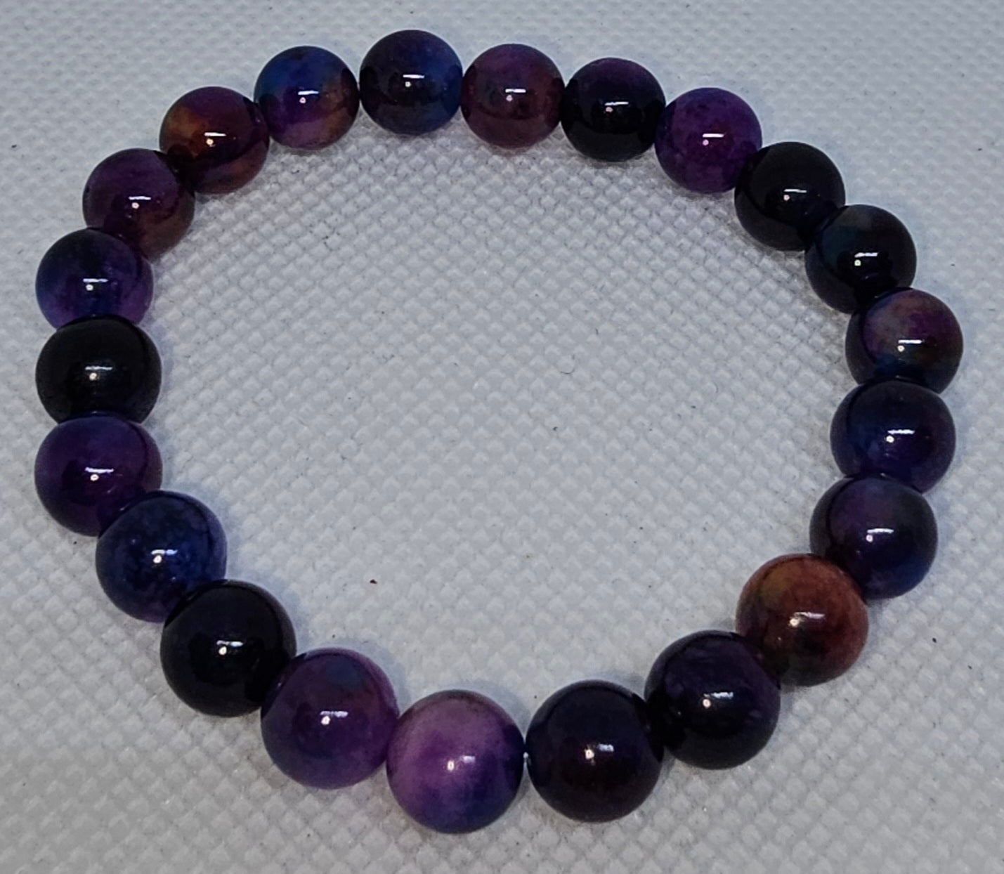 8 mm Crystal Bracelet-Color Enhanced 1 pc