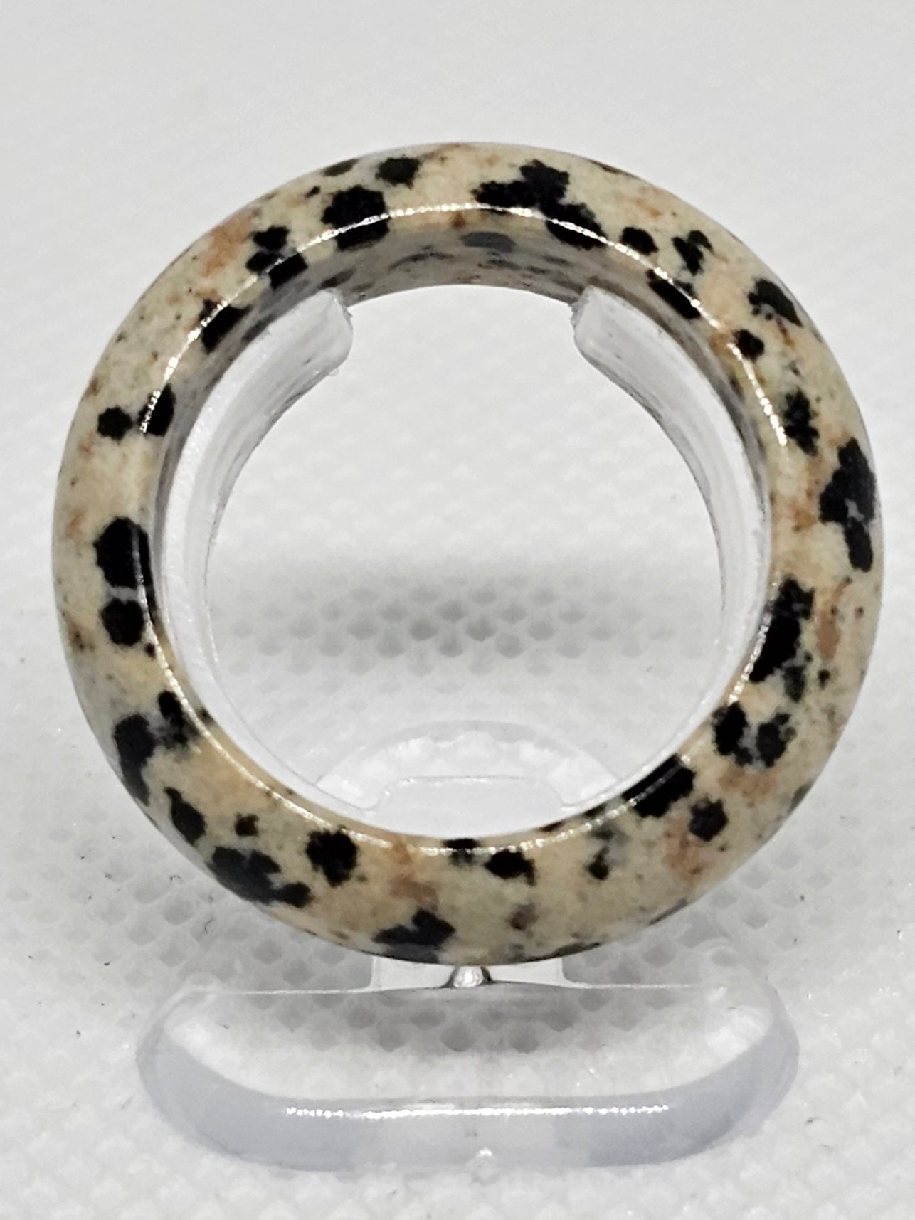 Natural Crystal Band Ring