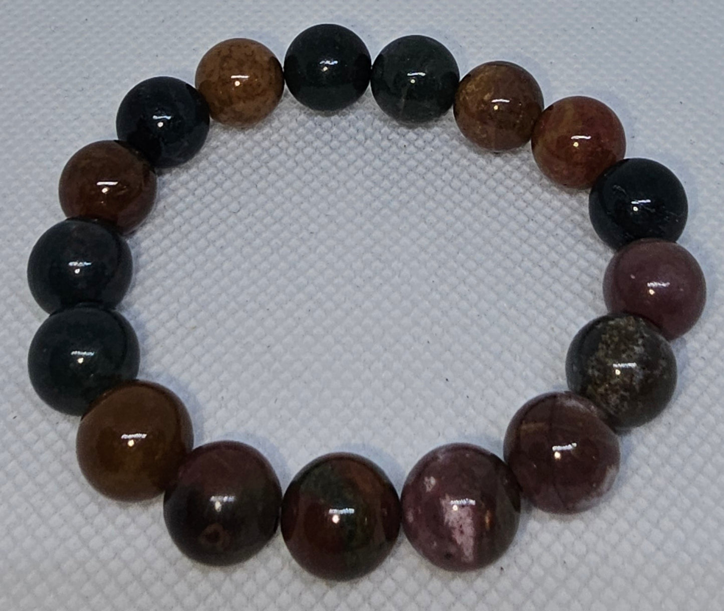 Crystal Bracelet 10 mm Natural 1 pc