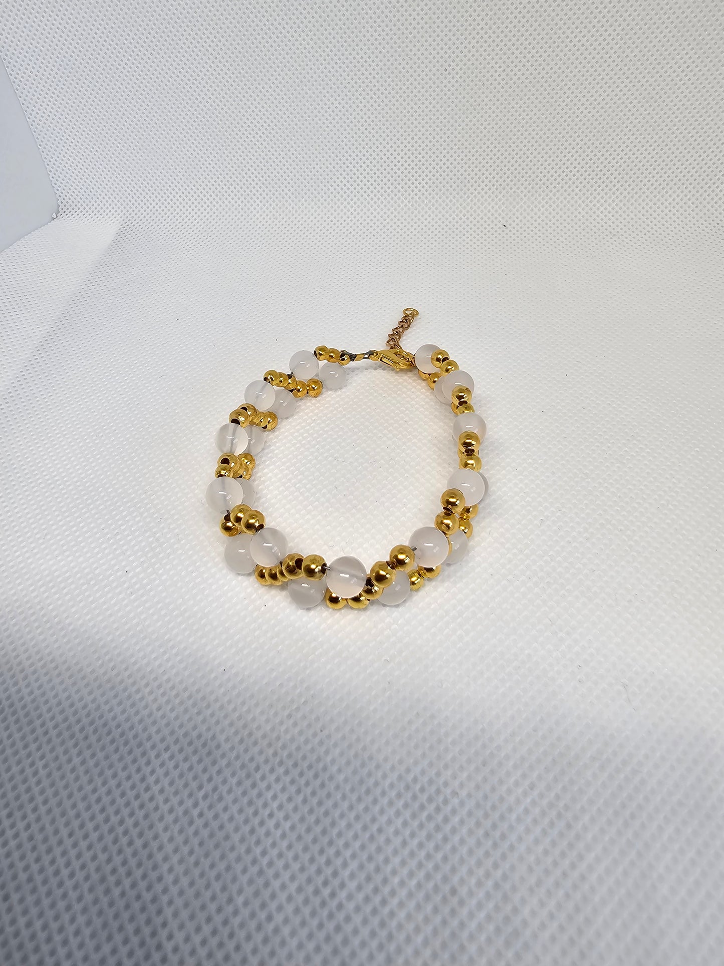 Layered Bracelet - Natural Crystal