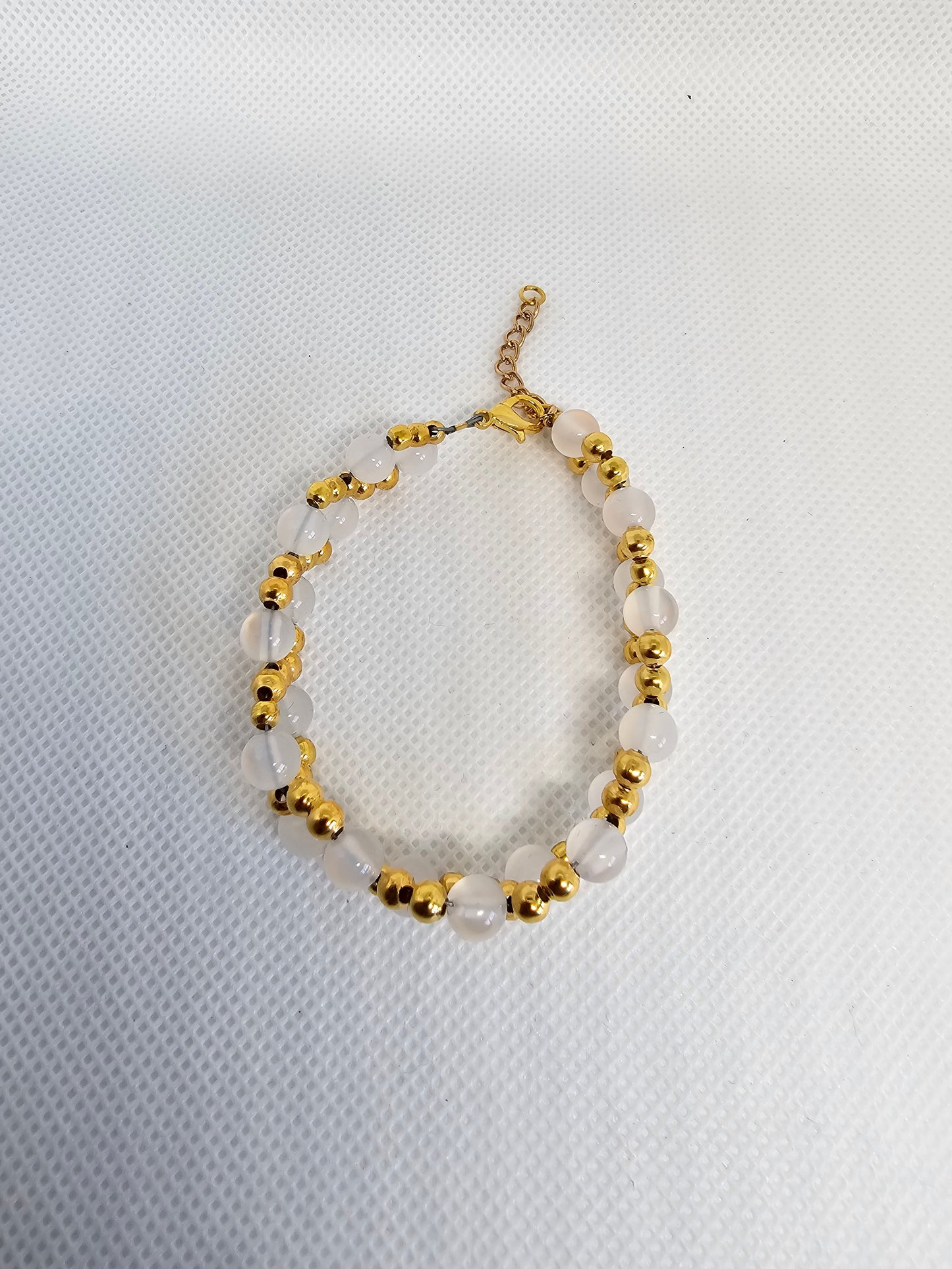 Layered Bracelet - Natural Crystal