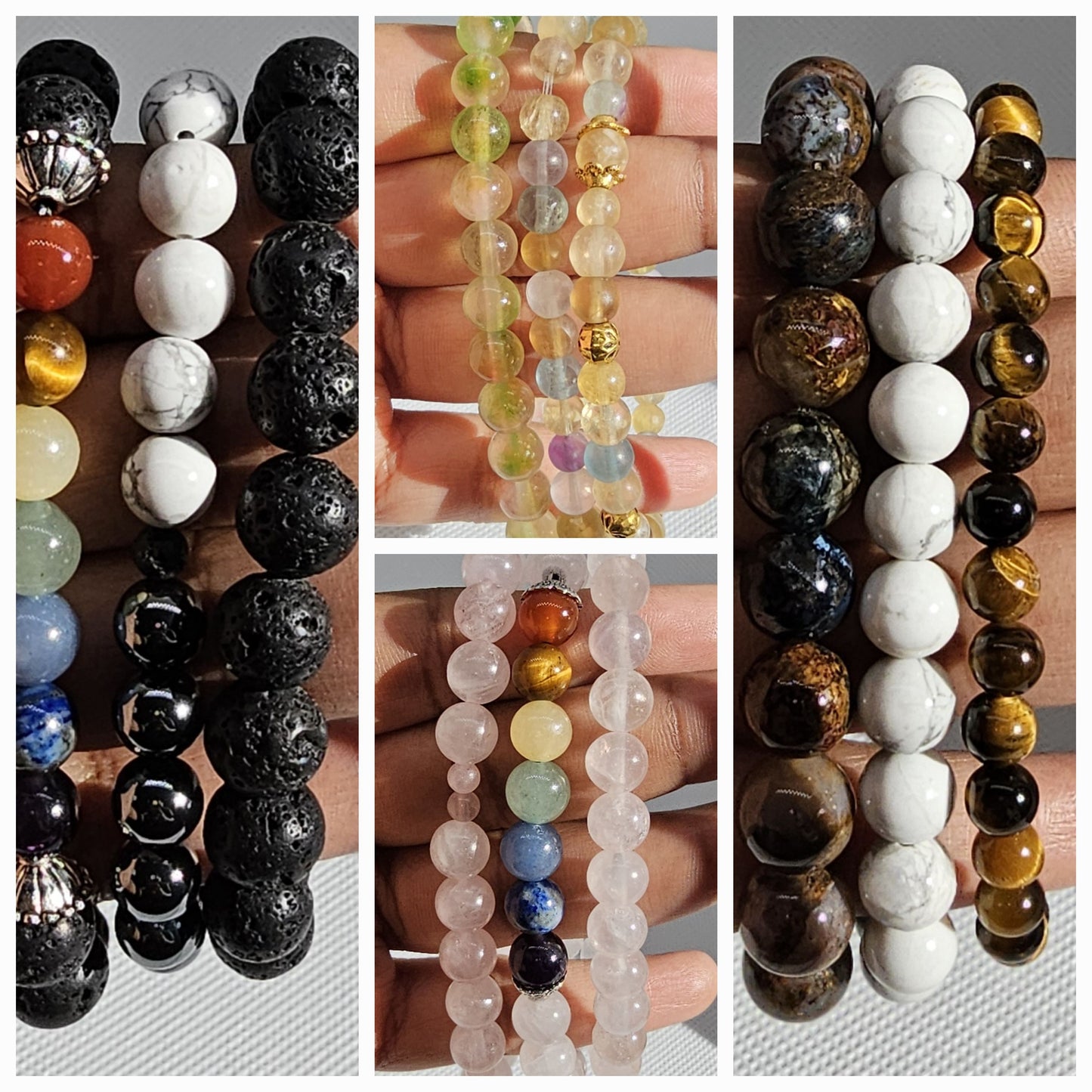 Crystal Bracelet Stacks