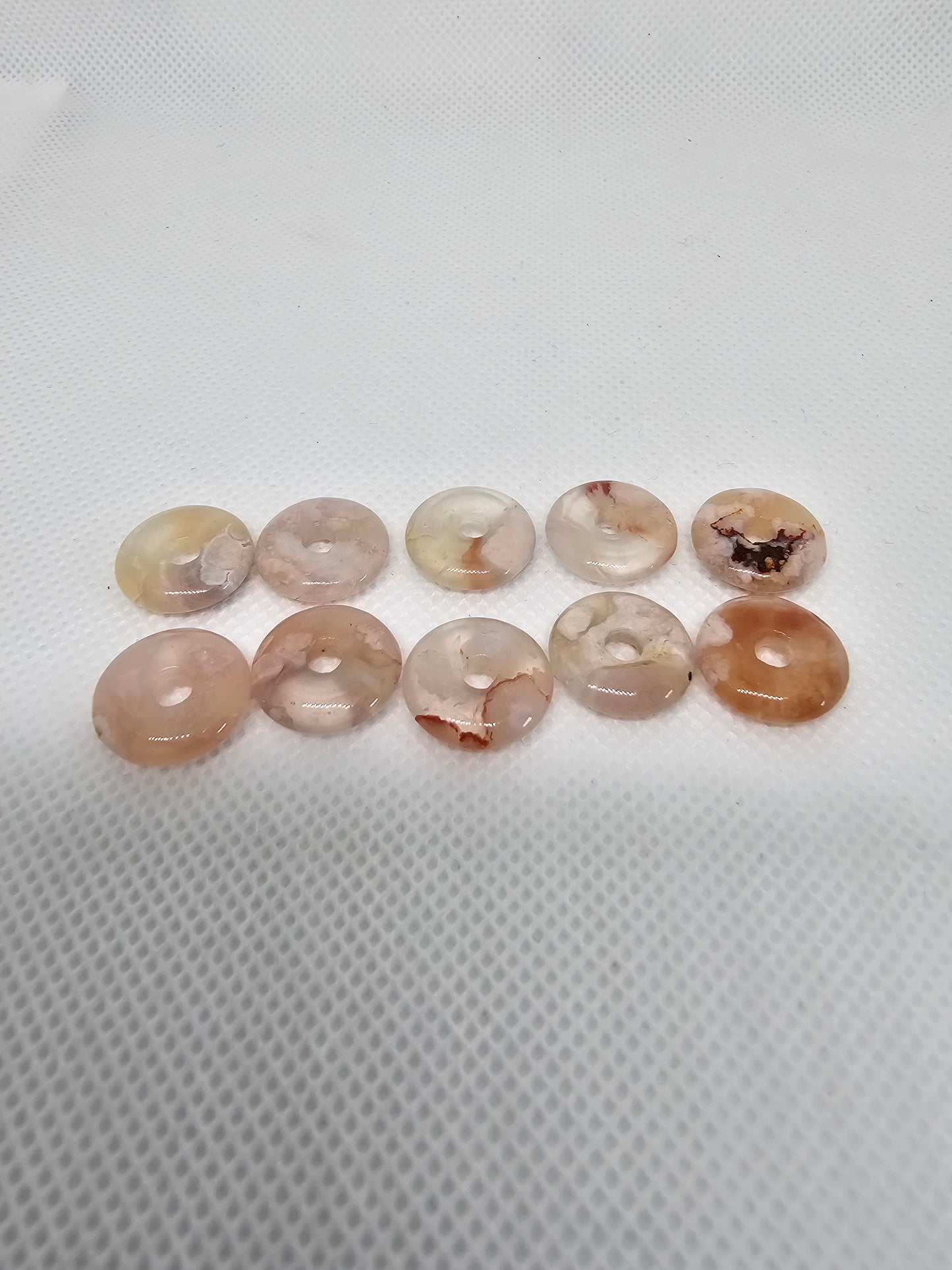 Nylon Corded Bracelet with Donut Focal