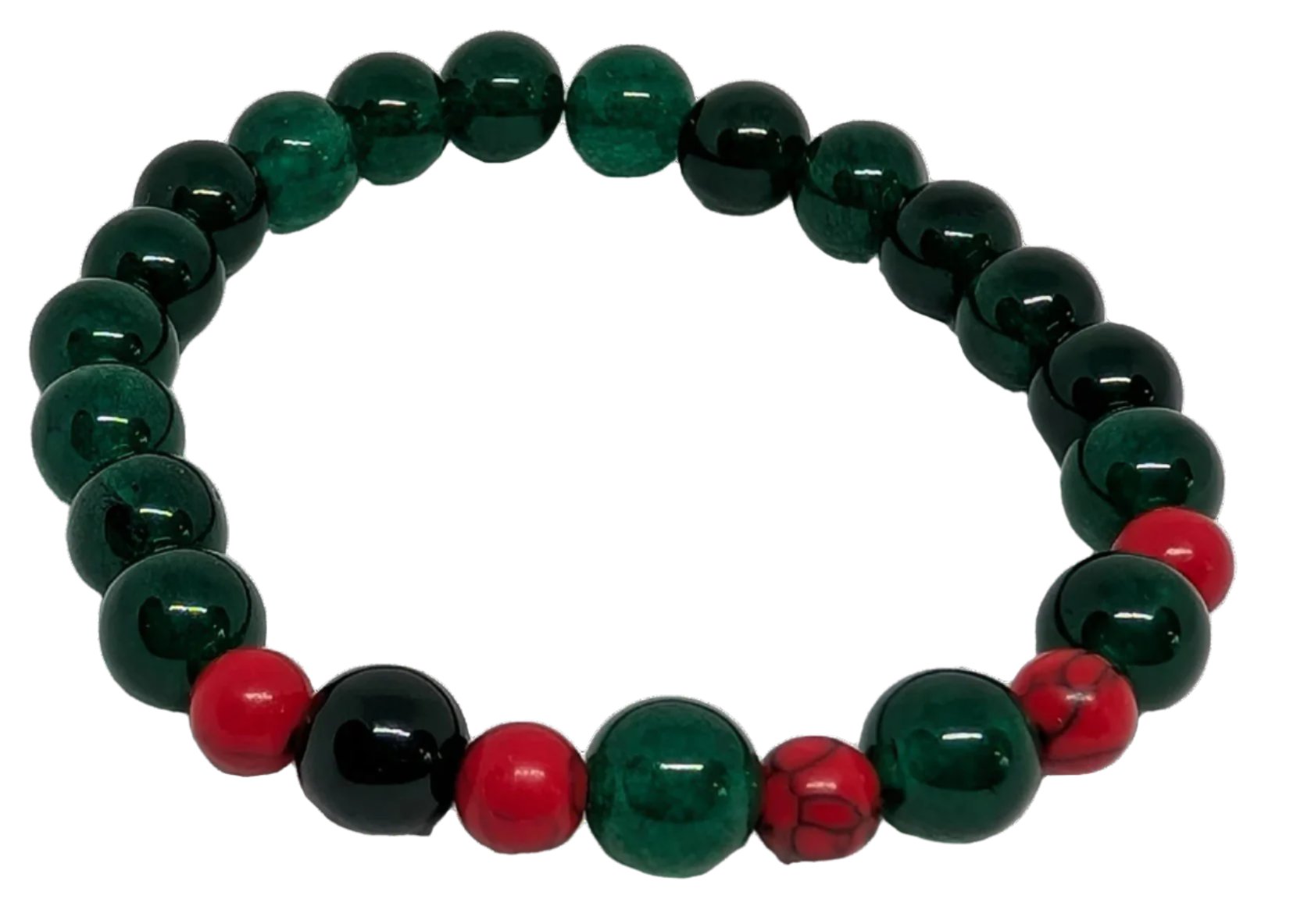 CC1. Seaweed Chalcedony*, Red Howlite*
