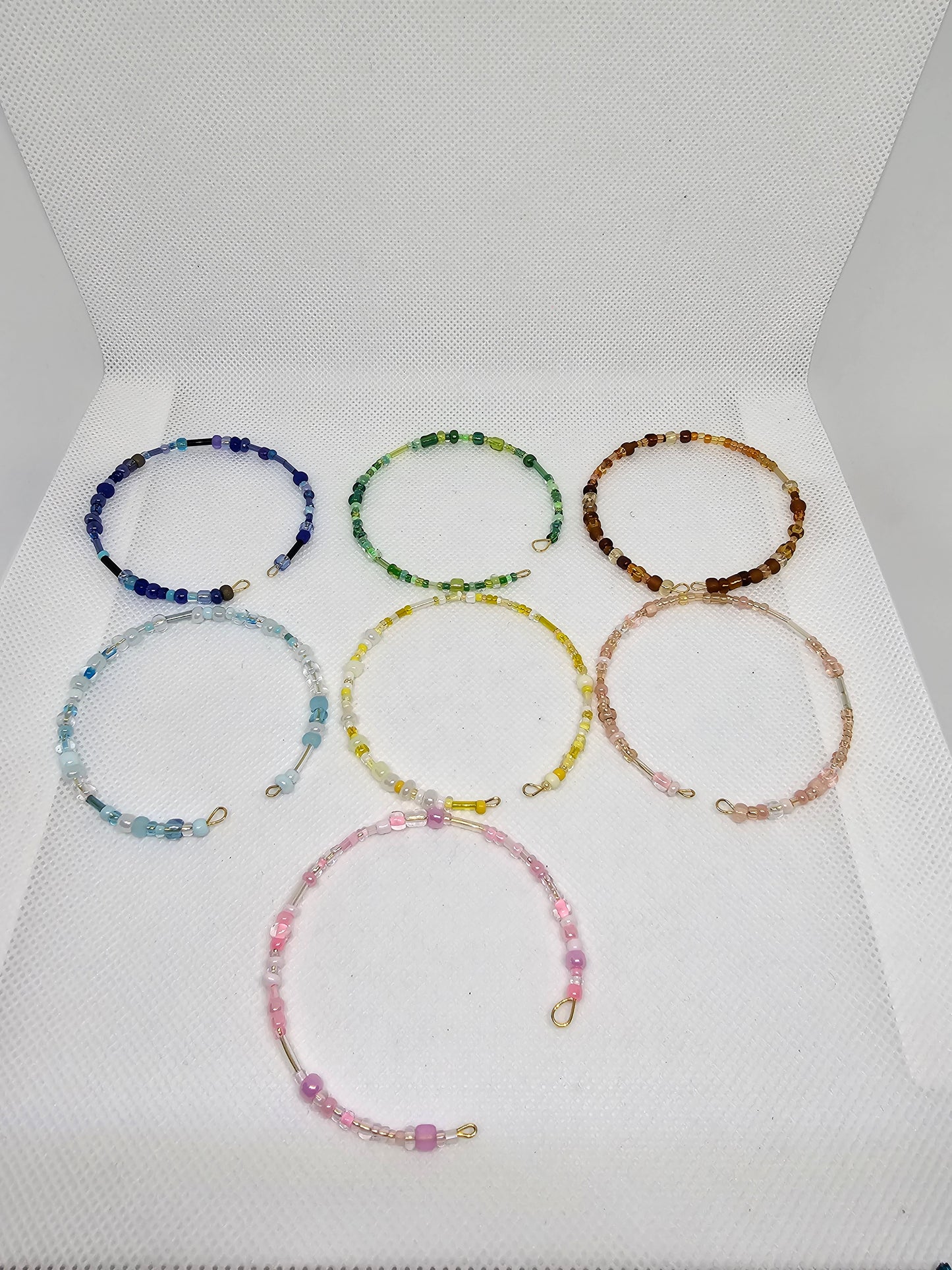 Seed Bead Stack 7 pcs