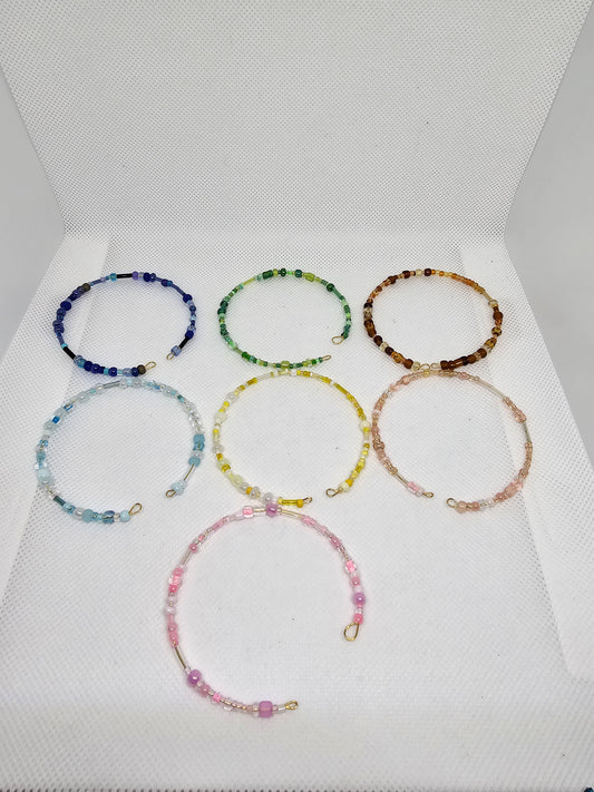 Seed Bead Stack 7 pcs