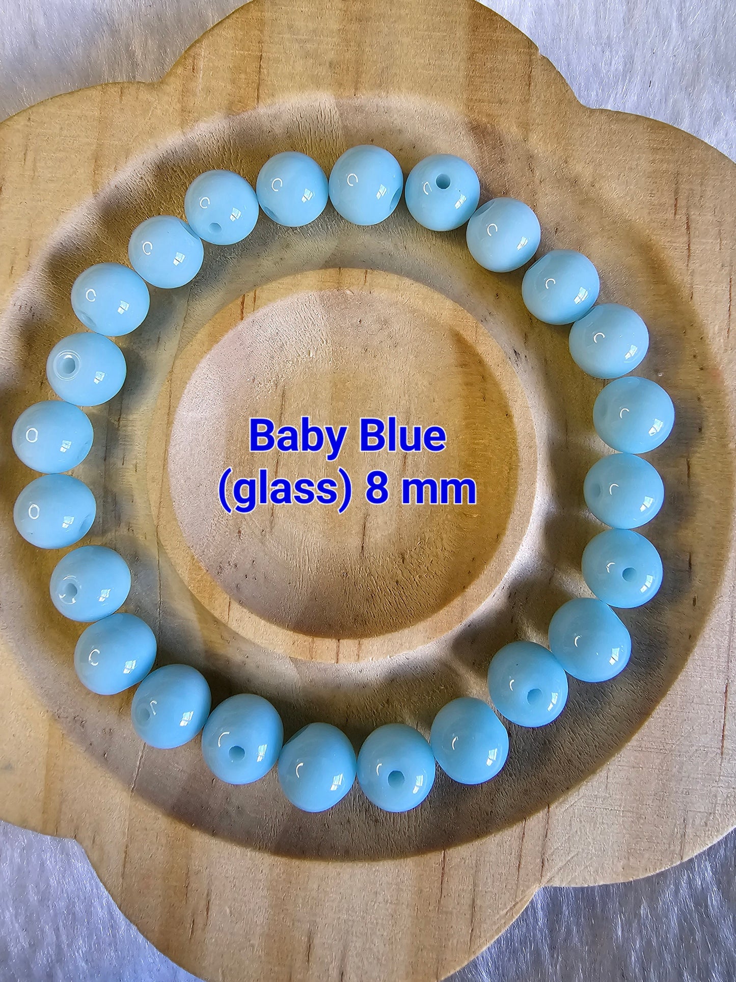 Crystal Beaded Bracelets - Blue