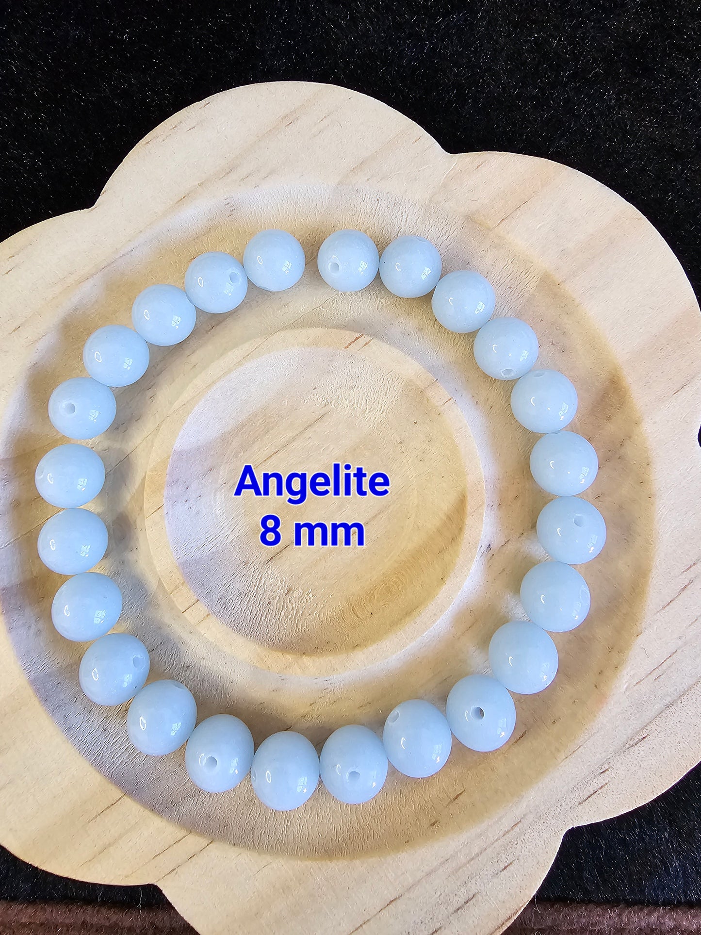 Crystal Beaded Bracelets - Blue