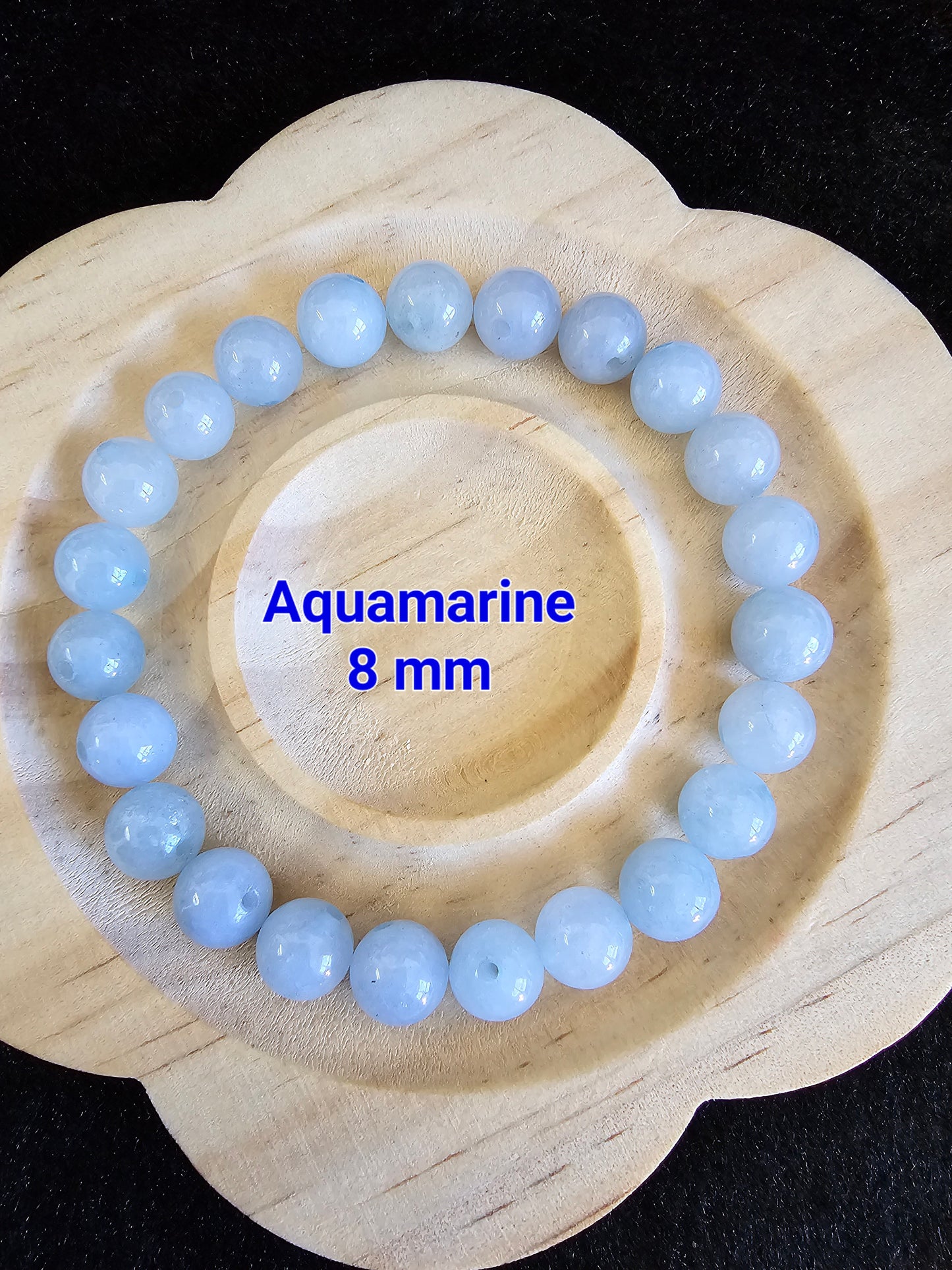 Crystal Beaded Bracelets - Blue